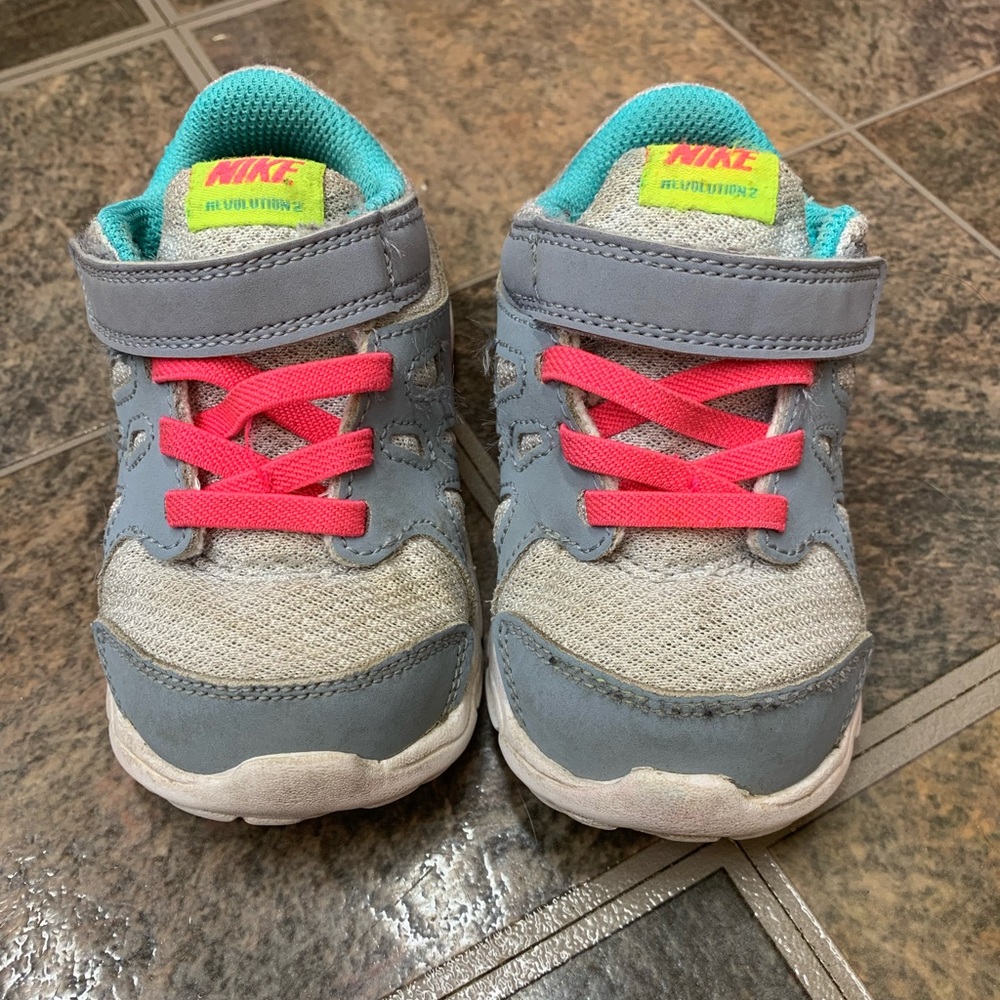 Loved bright Nikes. Easy and comfortable!